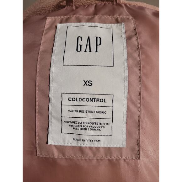 Gap Women's XS Ice Pink Puffer Jacket - Picture 10 of 11